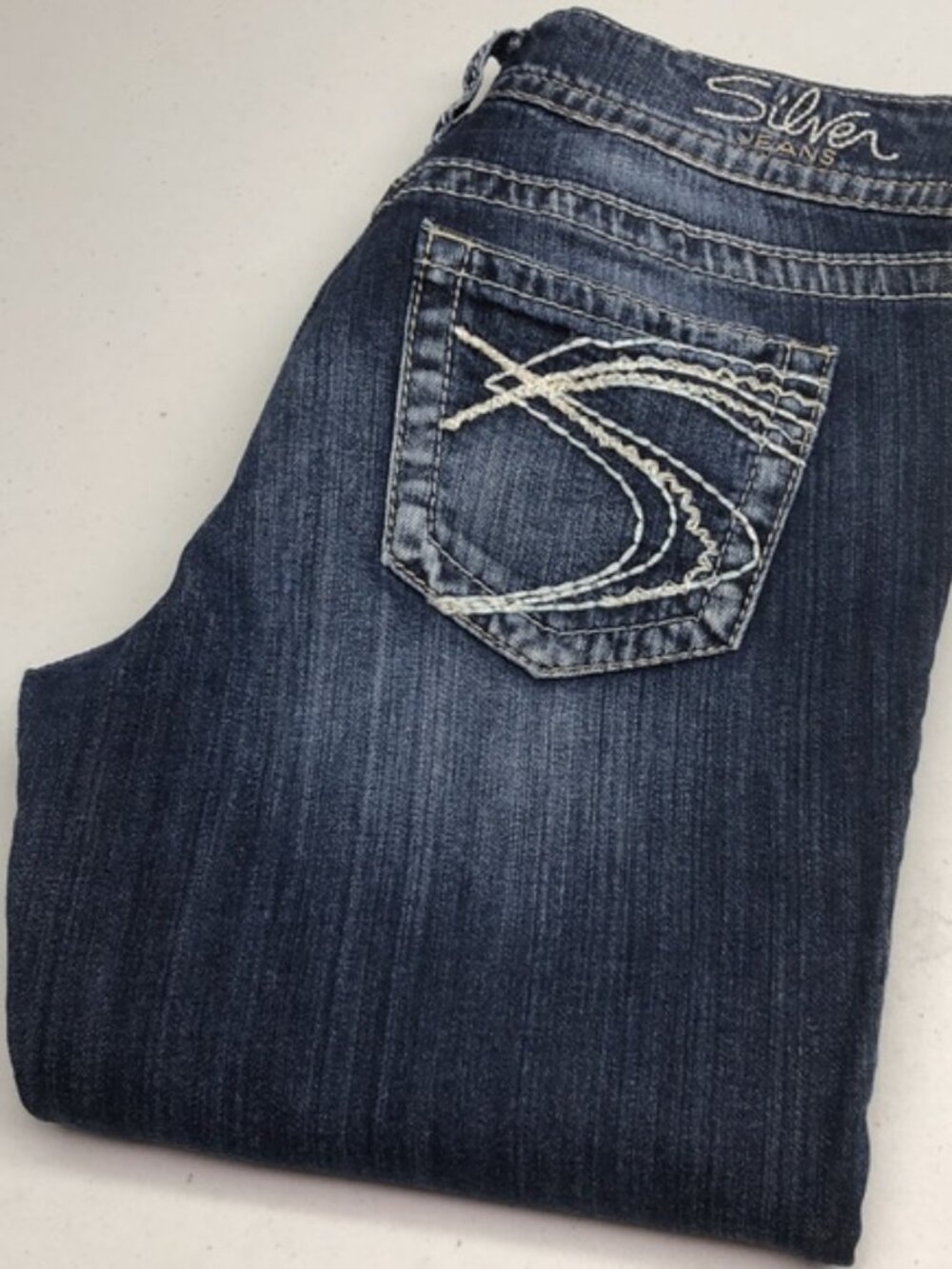 RETRO SILVER SUKI BOOTCUT JEANS 29x32 ⭐️
